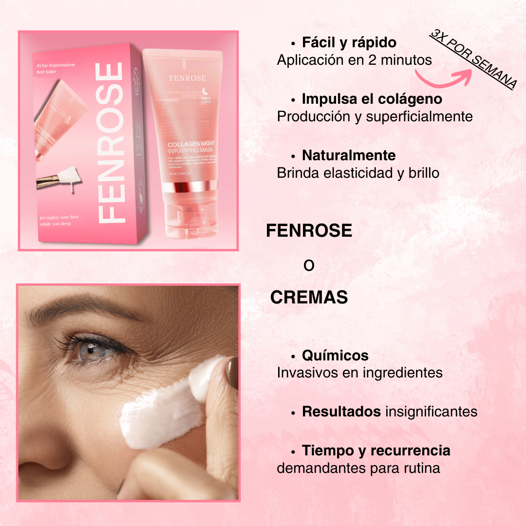 Fenrose® Mascarilla Boost de Colágeno