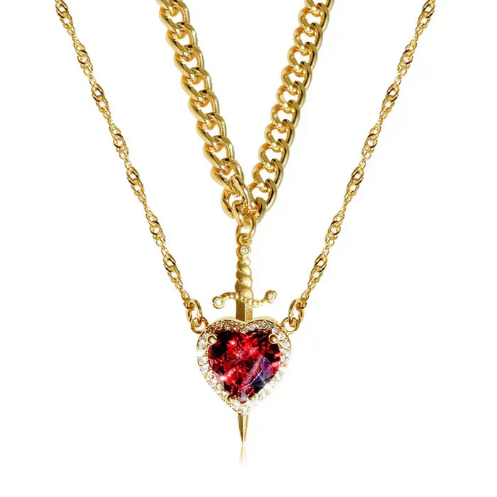 Collares Sword & Heart® Para Enamorados by Fenrose
