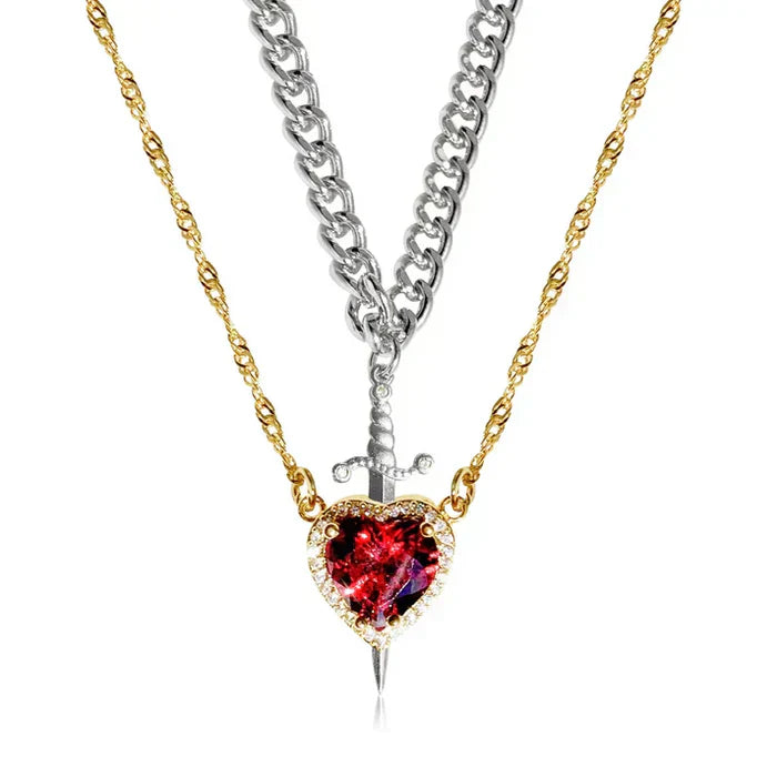 Collares Sword & Heart® Para Enamorados by Fenrose